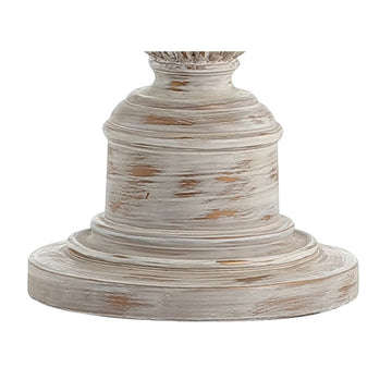 Regent 33" Rustic Resin LED Table Lamp - JONATHAN Y